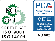 certyfikaty ISO ZKZ Gears